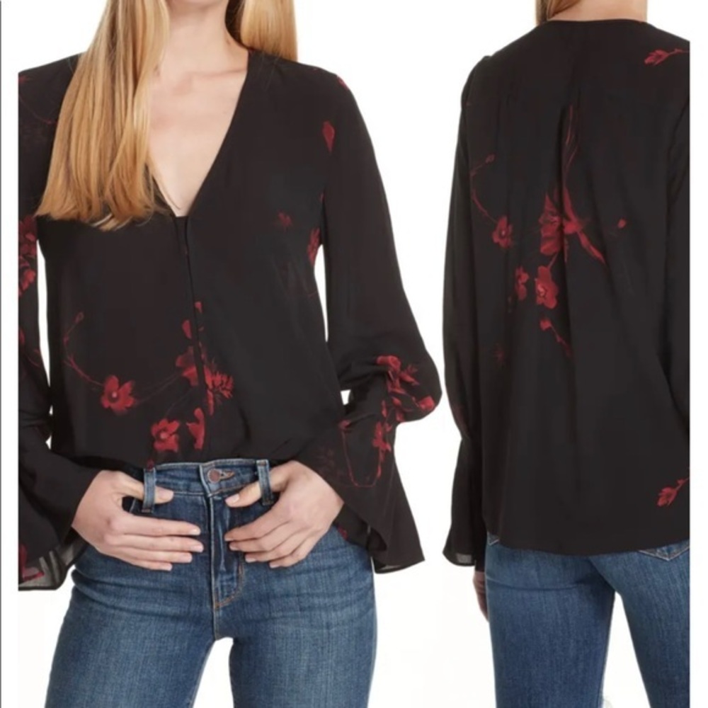 Joie Latacia Bell Sleeve Blouse
